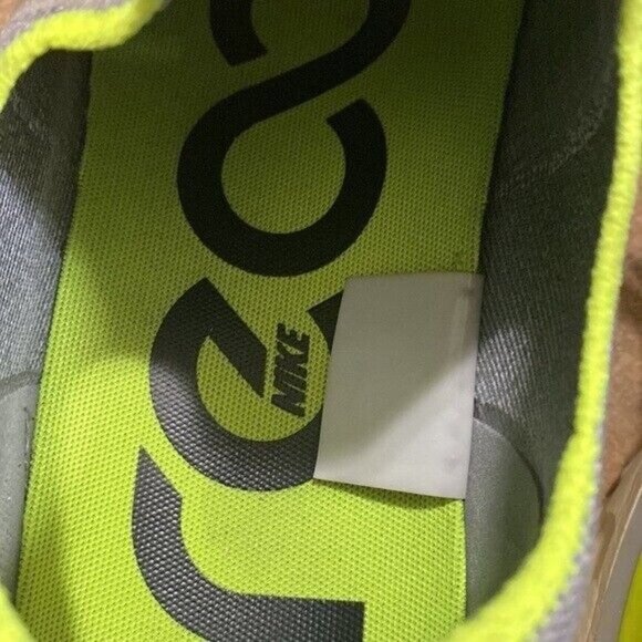 Nike React sneakers mens Infinity Run Particle Grey Volt in size 12 - Picture 5 of 10